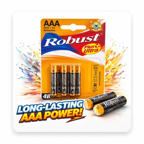 روبست - بطاريات - AAA - 64 PCS