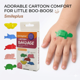 لاصقات جروح اطفال - 30 قطعة