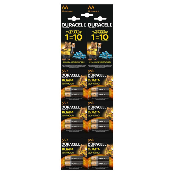 دوراسيل - بطاريات 12PCS  - AA
