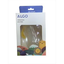 الغو - رضاعات اطفال - 330 مل - مع يد - مع مصاصة - 6 قطع