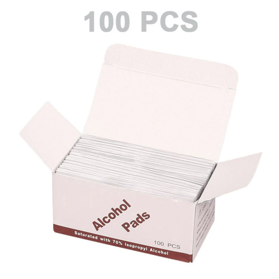 مسحات كحول - 100 قطعة