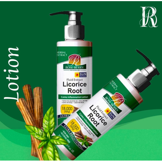 روز بيري - لوشن عرق السوس للجسم والبشرة - 500 مل - RB-LR0561